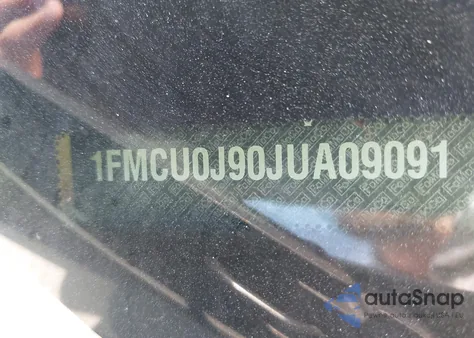 2018 Ford Escape Titanium из США, поврежденный, VIN 1FMCU0J90JUA09091